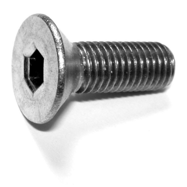 Midwest Fastener 1/4"-28 Socket Head Cap Screw, 18-8 Stainless Steel, 3/4 in Length, 8 PK 79182